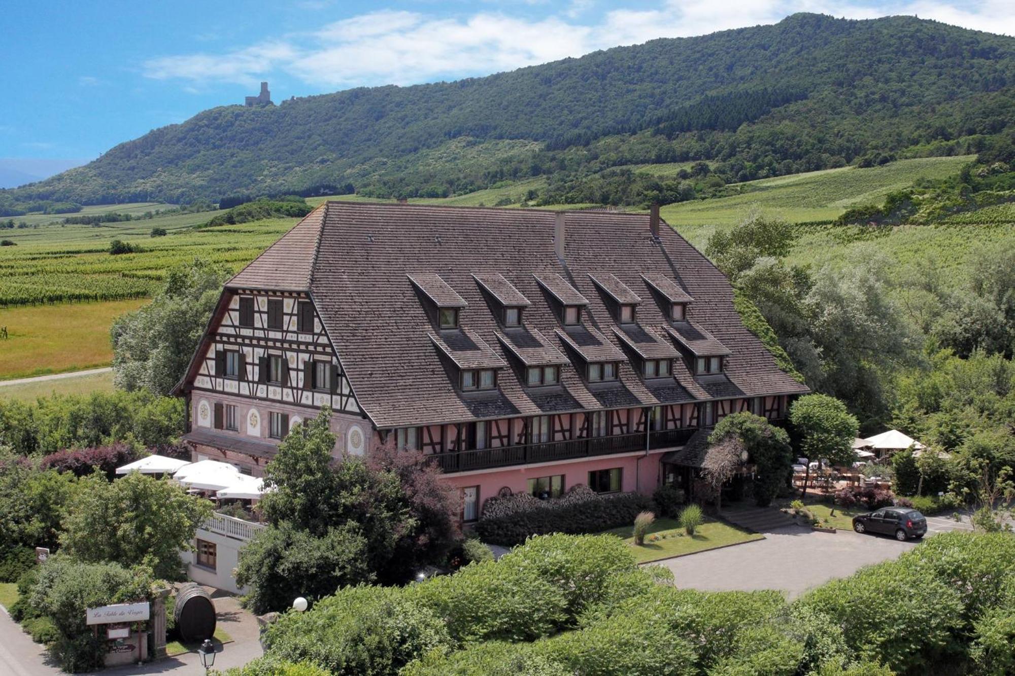 Hotel Restaurant Verger Des Chateaux, Route Des Vins Haut-Koenigsbourg Дифенталь Экстерьер фото